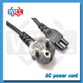 2.5A 250V Euro H03VVH2 - F 2x0.75mm2 Cordon d&#39;alimentation